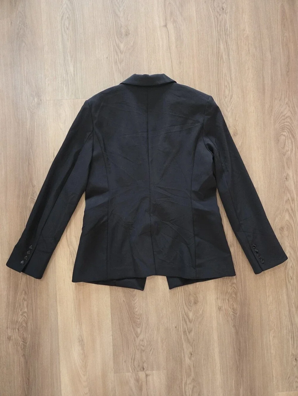 Veronica Beard Scuba Dickey Blk Zip Pocket Blazer 12 Capsule Norm Minimal Preppy - Picture 10 of 11